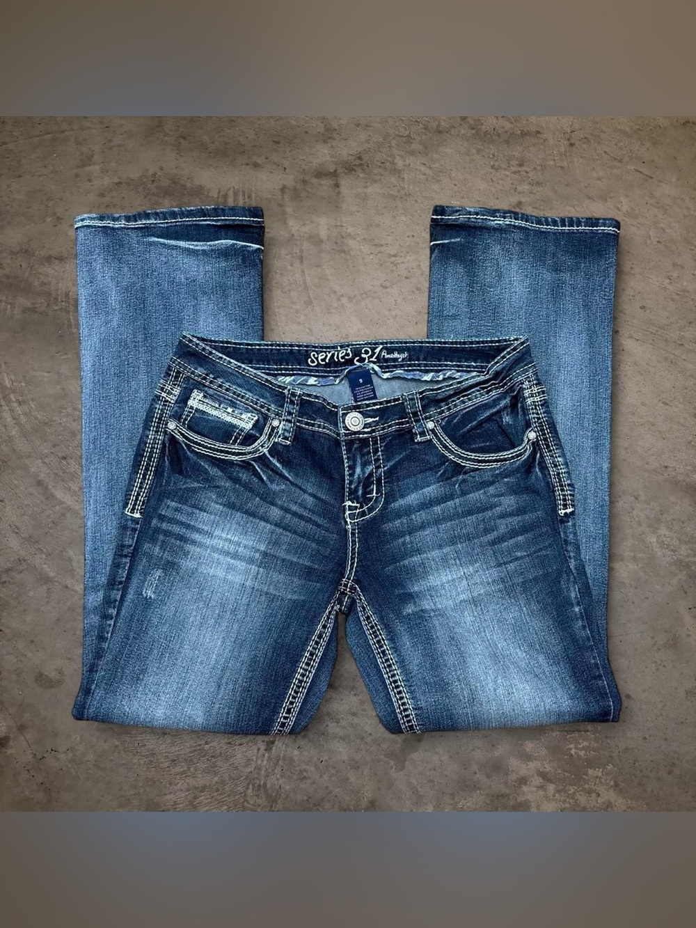 Amethyst 2000s Style Bootcut Lowrise Jeans